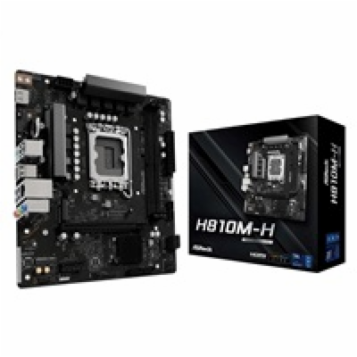 ASRock MB Sc LGA1851 H810M-H, Intel H810, 2xDDR5, 1xHDMI,...