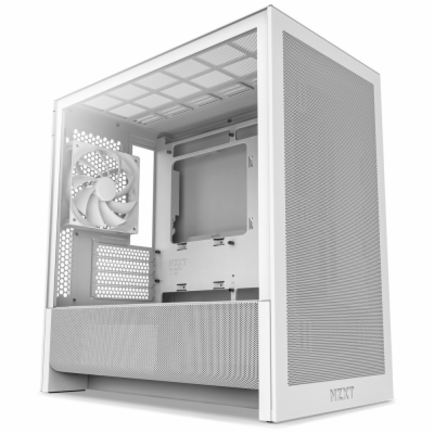 NZXT skříň H3 Flow / microATX / 1x120mm / USB / USB-C / bílá