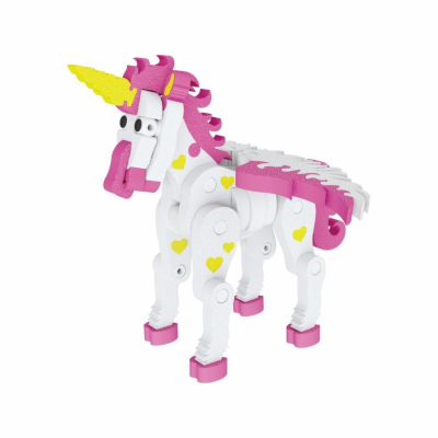 Puzzle 3D jednorožec 69 dílků