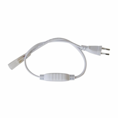 Flexo šňůra PVC pro LED pásek 5050, 230V, 0.5m