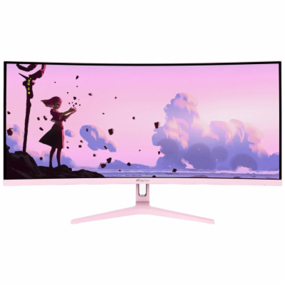 AROZZI NOVA herní monitor 34" 34T2K165 Pink/ LED/ 3440x14...