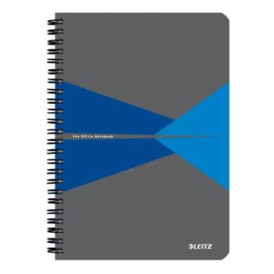 Leitz zápisník Office A5 s kartonovými deskami, drátěná v...