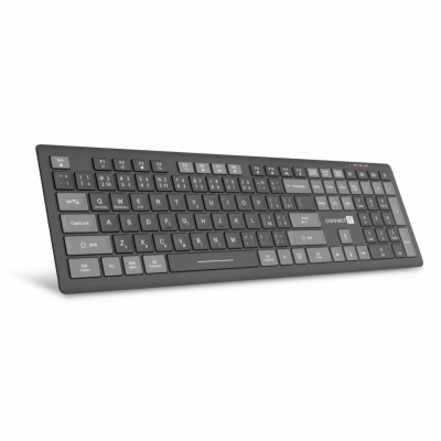 Connect IT MultiDevice bezdrátová klávesnice, CZ/SK - šed...