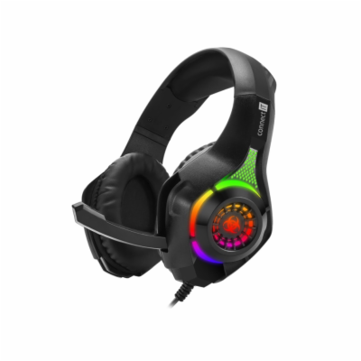 Connect IT Biohazard RGB herní sluchátka s mikrofonem, 1x...