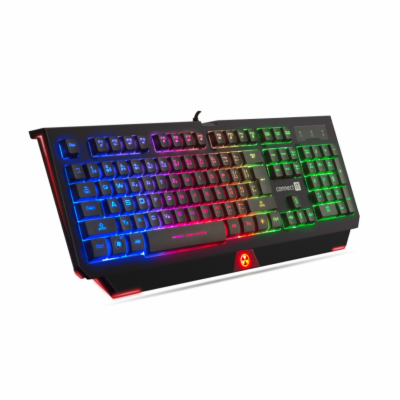 Connect IT Battle Rnbw klávesnice pro hráče - černá Herní...