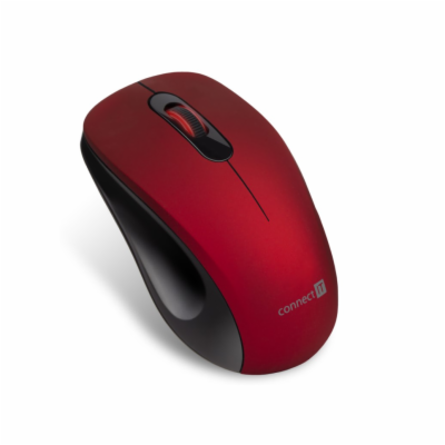 Connect IT MUTE bezdrátová optická tichá myš, USB (+1x AA...