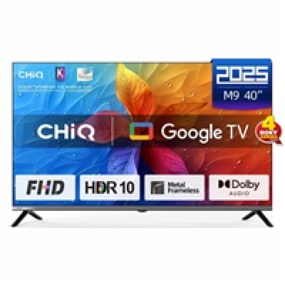 CHiQ L40M9G  TV 40", Full HD, smart, Google TV, Dolby Aud...
