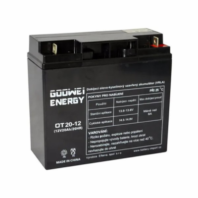 GOOWEI ENERGY Pb záložní akumulátor VRLA AGM 12V/20Ah (OT...