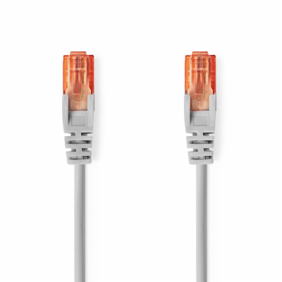 Nedis CCGL85230GY150 - Síťový kabel CAT6 U/UTP | RJ45 Zás...