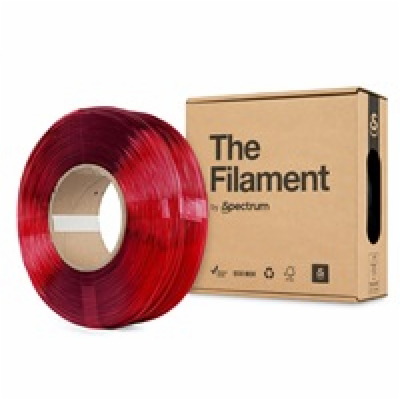 Spectrum The Filament ReFill PETG 1.75mm Transparent Red 1kg