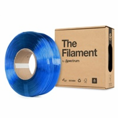 Spectrum The Filament ReFill PETG 1.75mm Transparent Blue...
