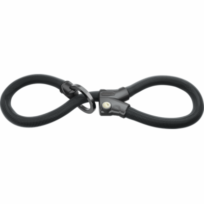 Zámek ABUS 1806/110 black INFINITY LOOP - černá