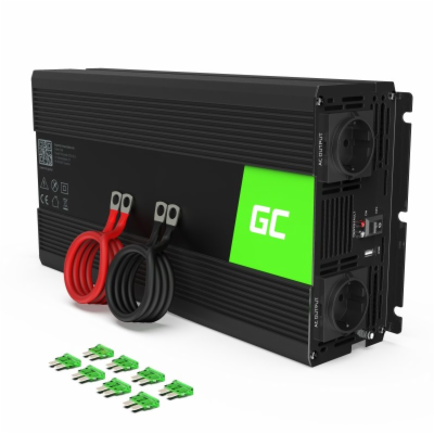Green Cell Power Inverter 12V to 230V 1500W/3000W Modifie...