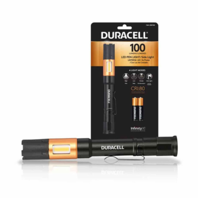 Duracell 100 Lumen tužková svítilna se čtyřmi módy svícení