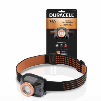 Duracell 350 Lumen čelovka se třemi módy