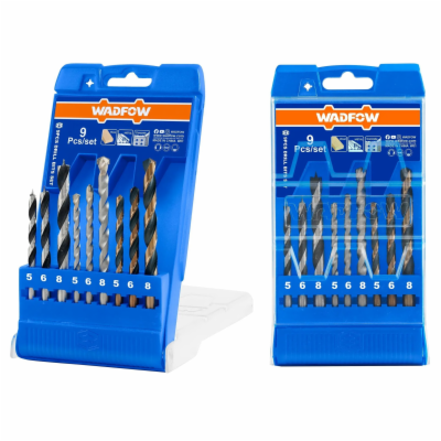 Wadfow Vrtáky sada 9ks