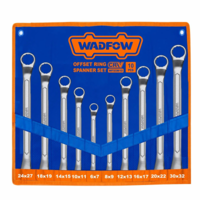 Wadfow Klíč oboustranný očkoplochý sada 10ks