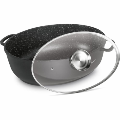 Lamart LT1309 Pekáč se skleněným víkem, 8 l