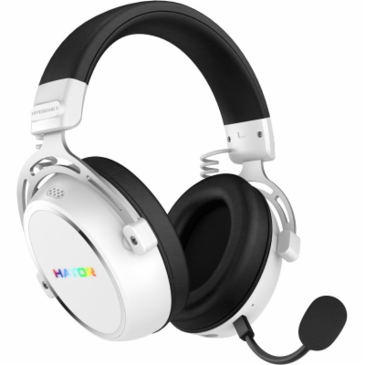Hator HYPERGANG 3 bezdrátová sluchátka bílá