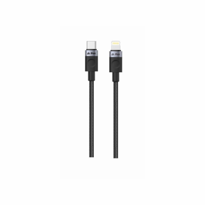 Kabel iPEAX 90010102 USB-C/Lightning 1m Black