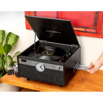 Victrola VTA-830SB-BLK-INT Century Signature 6v1 gramofon...