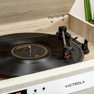 Victrola VTA-820SB-NAT-INT Century 6v1 gramofon béžový