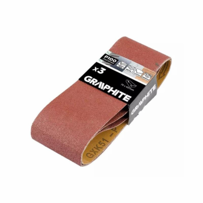 Plátno brusné nekonečný pás 75x457mm P100 GRAPHITE 58T363...