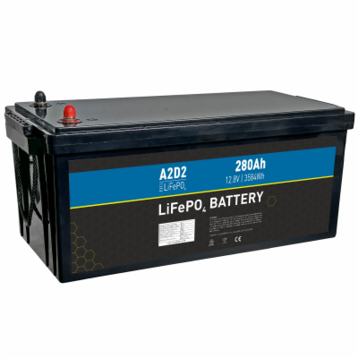 Avacom A2D2 baterie LiFePO4 12,8V 280Ah M8
