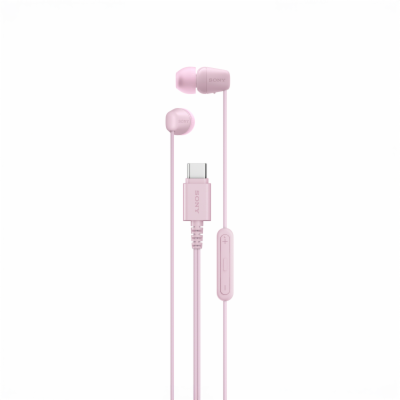 IEREX15CP.CE7 - Sluchátka do uší - růžová, USB-C