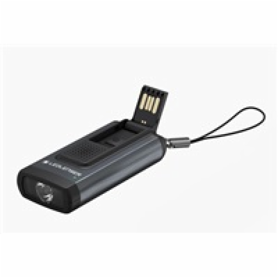 LEDLENSER svítilna s osobním alarmem K6R SAFETY GRAY - Box