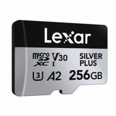 Lexar microSDXC Professional SILVER Plus UHS-I/U3/A2/4K R...