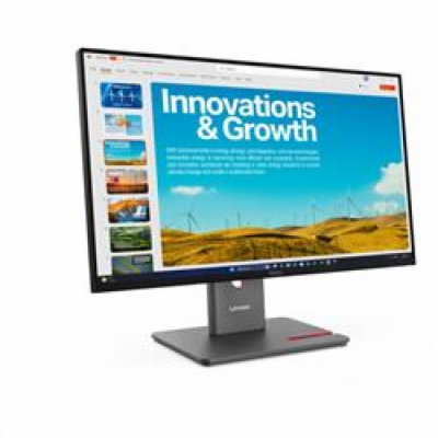 Lenovo ThinkVision/P24QD-40/23,8"/IPS/QHD/120Hz/4ms/Černá/3R