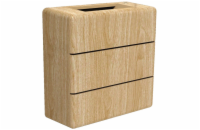 IMMAX LUXLINE venkovní LED nástěnné osvětlení, 6W, 3000K, 240V, IP54, dubové dřevo