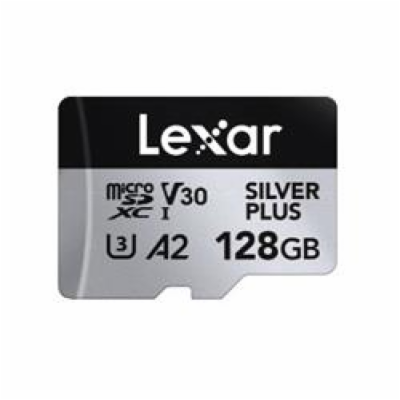 Lexar microSDXC Professional SILVER Plus UHS-I/U3/A2/4K R...