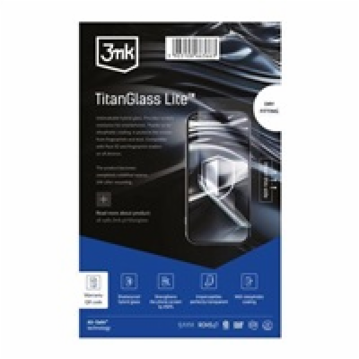 3mk All-Safe - AIO fólie TitanGlass Lite Dry Fitting Phon...