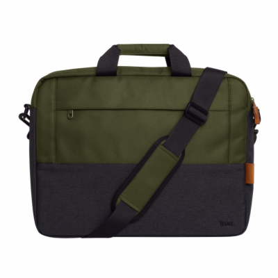 TRUST LISBOA 16" LAPTOP BAG - GREEN