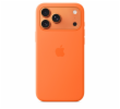 iPhone 17 Pro Max Silicone Case with MS – Orange