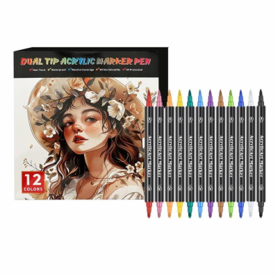 Fixy akrylové LTC LXFA02 12ks