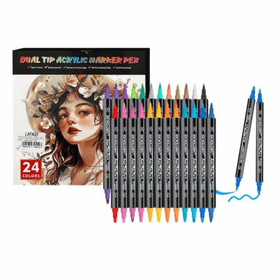 Fixy akrylové LTC LXFA03 24ks