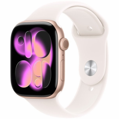 Apple Watch Series 11 GPS 42mm Rose Gold Aluminium Case w...