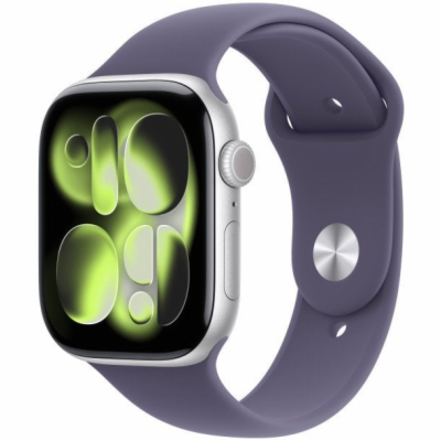 Apple Watch Series 11 GPS 46mm Silver Aluminium Case with...