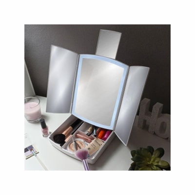 Zrcátko 4L 9828 LED skládací