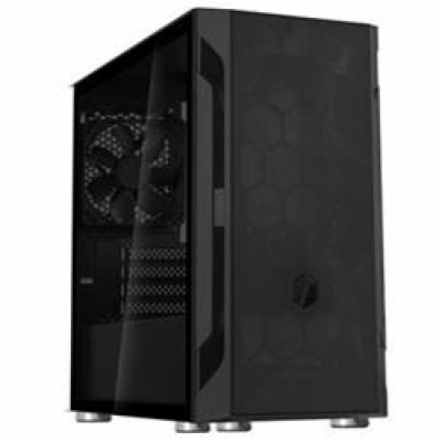 SilverStone FARA H1MB-G, Micro-ATX skříň, Honeycomb vzor,...