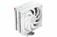 DEEPCOOL chladič AK400 Digital Pro / 120mm fan / 4x heatpipes / PWM / pro Intel i AMD / bílý / dig.disp. více hodnot