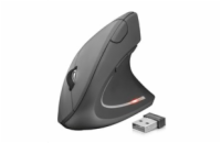 BAZAR - TRUST Myš Verto wireless ergonomic mouse USB, black (černá) - Poškozený obal (Komplet)