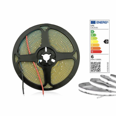 LED pásek 12V IP20 30W bílá přírodní 5m LTC LXL5161