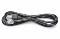 Virtuos kabel 10P10C-4P4C-12V pro pokladní zásuvky,černý