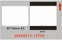 BAZAR - Niimbot štítky ER 40x30mm 230ks Průhledné pro B21, B21S, B3S,B1 - Poškozený obal (Komplet)