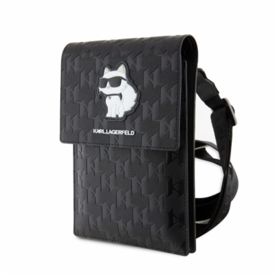 Karl Lagerfeld Saffiano Monogram Wallet Phone Bag Choupet...