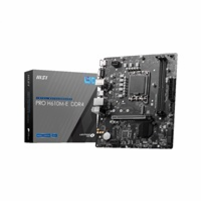 MSI MB Sc LGA1700 PRO H610M-E DDR4, Intel H610, 2xDDR4, 1...